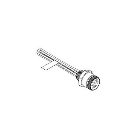 Woodhead Ac Power Plugs & Receptacles P&S 3P4W 60A/3P 600 Rcpt Splpf 1301500208